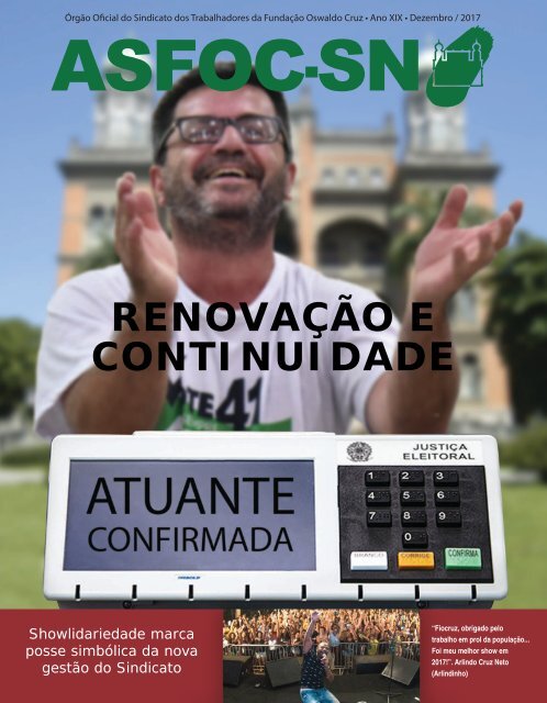 JORNAL ASFOC-SN - EDIÇÃO DEZEMBRO 2017