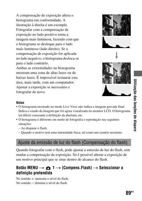 Sony DSLR-A330L - DSLR-A330L Consignes d&rsquo;utilisation Portugais