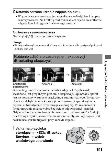 Sony DSLR-A330L - DSLR-A330L Consignes d&rsquo;utilisation Polonais