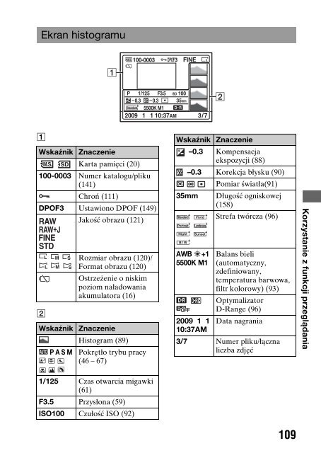 Sony DSLR-A330L - DSLR-A330L Consignes d&rsquo;utilisation Polonais