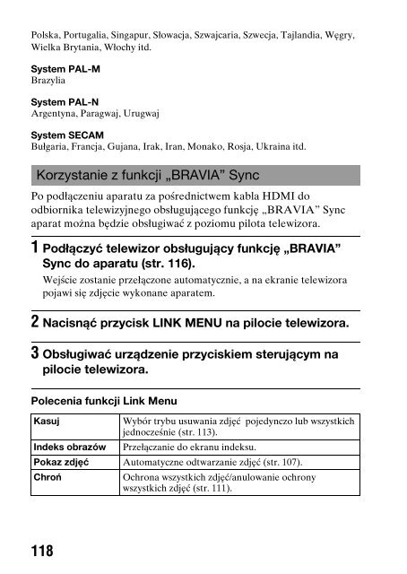 Sony DSLR-A330L - DSLR-A330L Consignes d&rsquo;utilisation Polonais