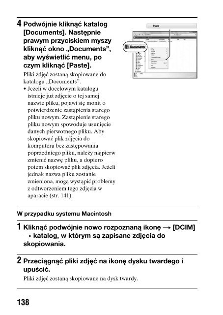 Sony DSLR-A330L - DSLR-A330L Consignes d&rsquo;utilisation Polonais