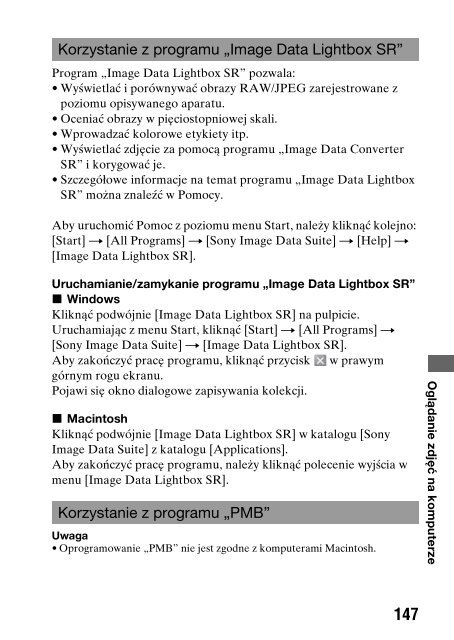 Sony DSLR-A330L - DSLR-A330L Consignes d&rsquo;utilisation Polonais