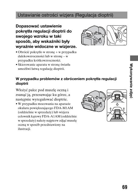 Sony DSLR-A330L - DSLR-A330L Consignes d&rsquo;utilisation Polonais