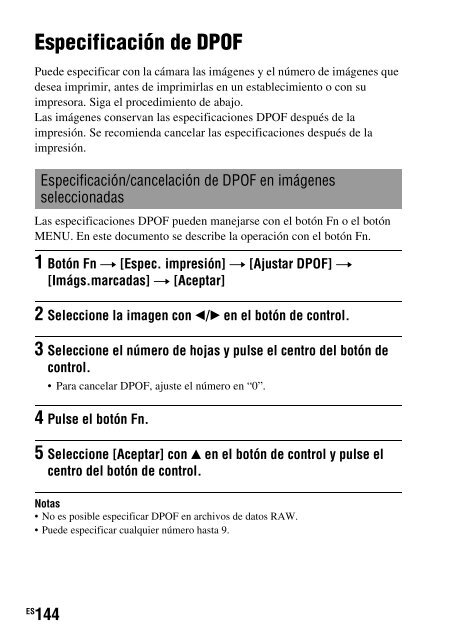 Sony DSLR-A330L - DSLR-A330L Consignes d&rsquo;utilisation Portugais