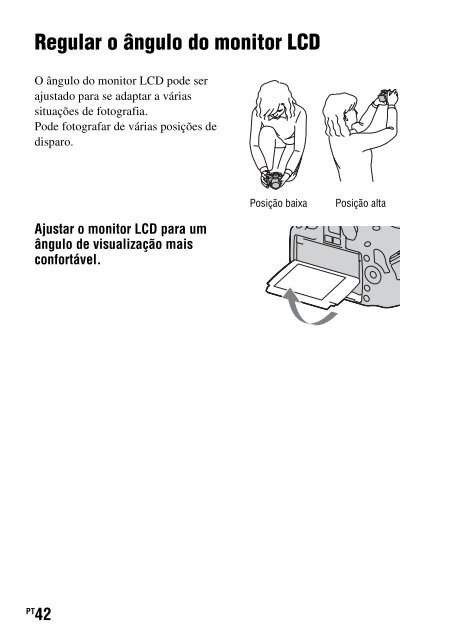 Sony DSLR-A330L - DSLR-A330L Consignes d&rsquo;utilisation Portugais