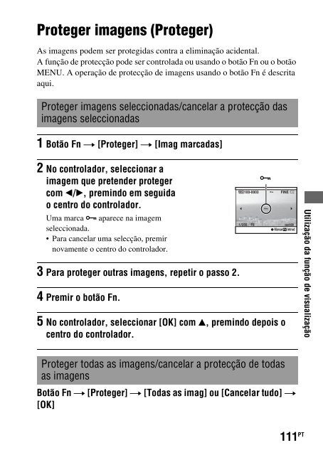 Sony DSLR-A330L - DSLR-A330L Consignes d&rsquo;utilisation Portugais