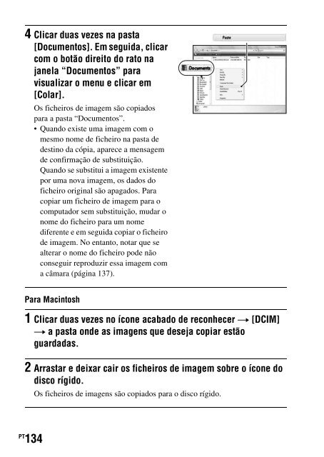 Sony DSLR-A330L - DSLR-A330L Consignes d&rsquo;utilisation Portugais