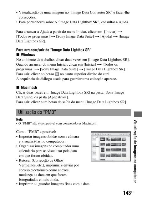 Sony DSLR-A330L - DSLR-A330L Consignes d&rsquo;utilisation Portugais