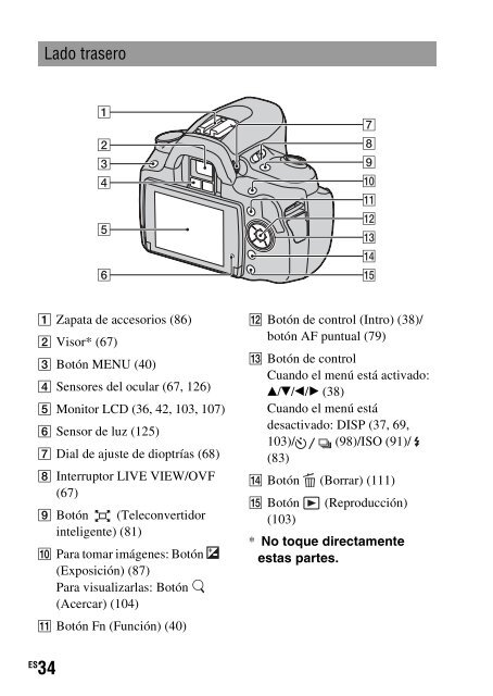 Sony DSLR-A330L - DSLR-A330L Consignes d&rsquo;utilisation Portugais