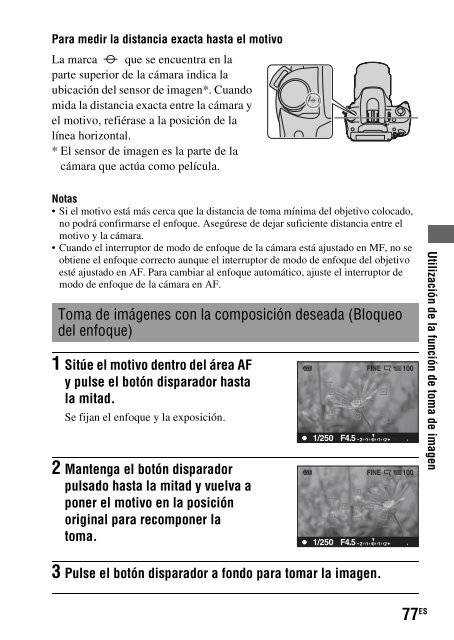 Sony DSLR-A330L - DSLR-A330L Consignes d&rsquo;utilisation Portugais