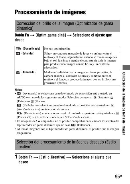 Sony DSLR-A330L - DSLR-A330L Consignes d&rsquo;utilisation Portugais