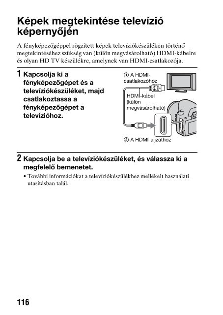 Sony DSLR-A330L - DSLR-A330L Consignes d&rsquo;utilisation Hongrois