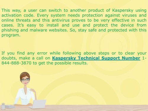 How To Switch To Another Product On Kaspersky