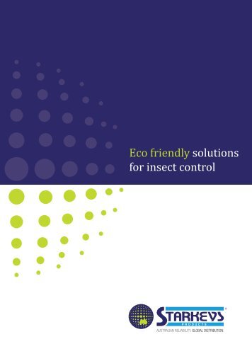 Eco friendly solutions for insect control - Starkeys Products
