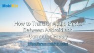 How to Transfer Audio Books Between Android and Computer Freely