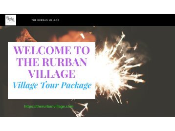 Village Tour Packages by The RurBan Village