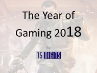 2018 The Year of Gaming
