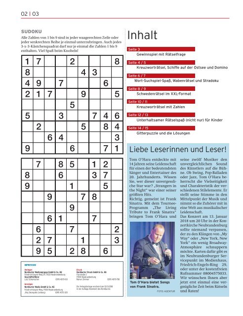 RätselKurier Januar 2018