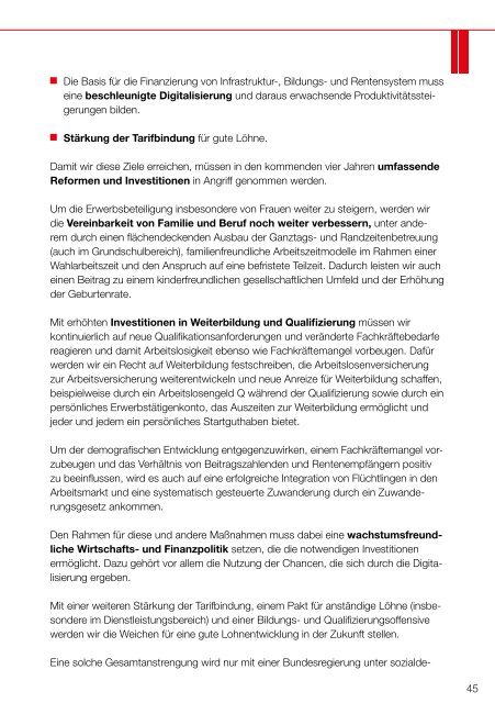 SPD_Regierungsprogramm Bundestagswahl 2017