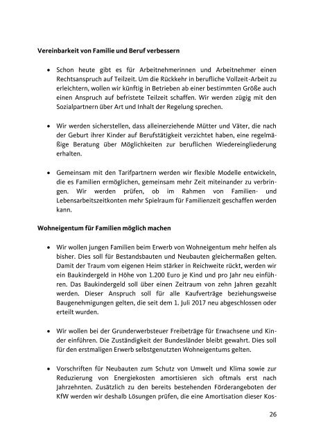 CDU Regierungsprogramm Bundestagswahl 2017