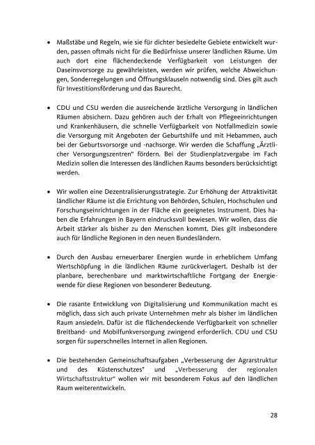 CDU Regierungsprogramm Bundestagswahl 2017