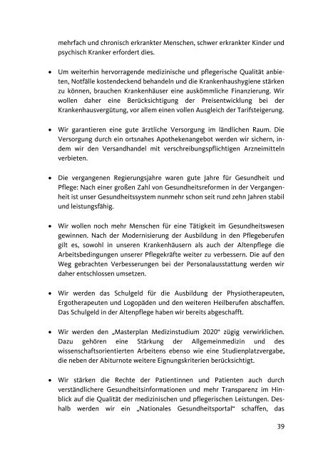 CDU Regierungsprogramm Bundestagswahl 2017