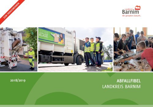 Abfallfibel des Landkreis Barnims 2018/19