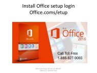 Install Office setup login Office.com/setup