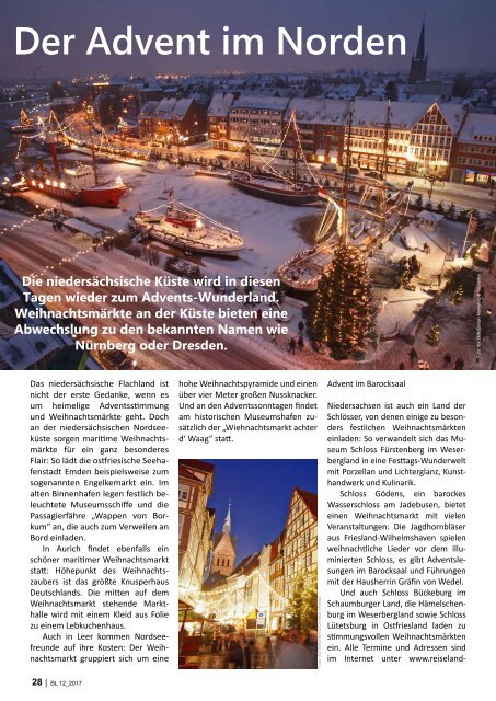 Besser Leben Service-Magazin_Dezember 2017