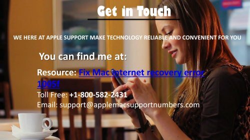 Fix Mac internet recovery error 1005f