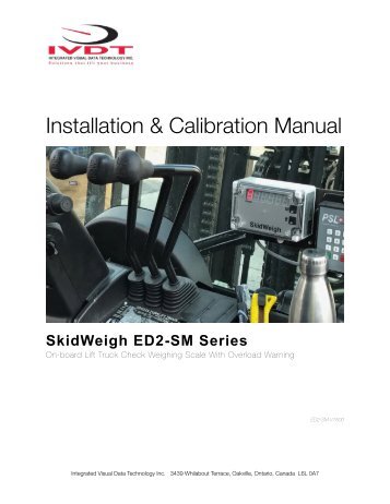 SkidWeigh Series ED2-SM V1500