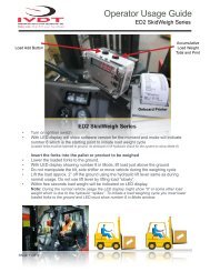 SkidWeigh Operator Guide ED2 Guide