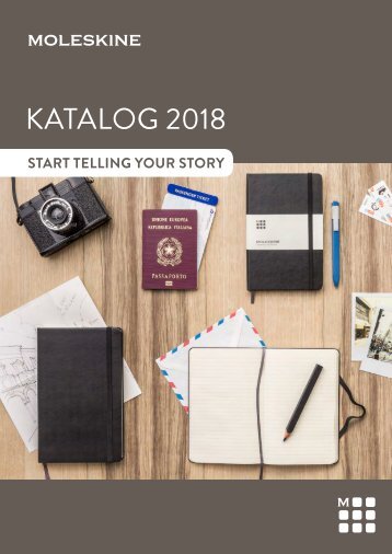 Moleskine Katalog 2018