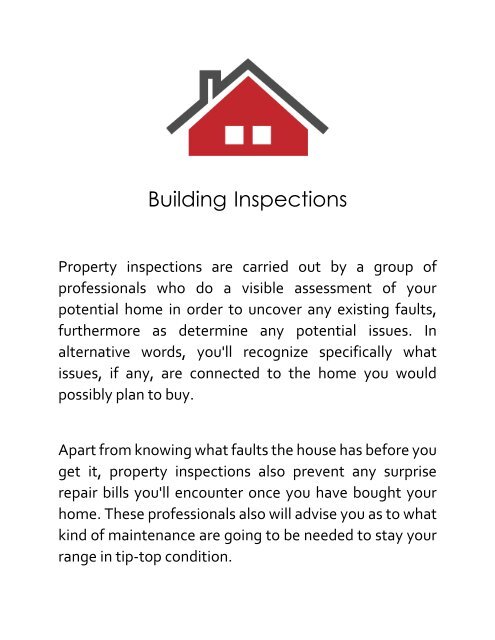 Building Inspections