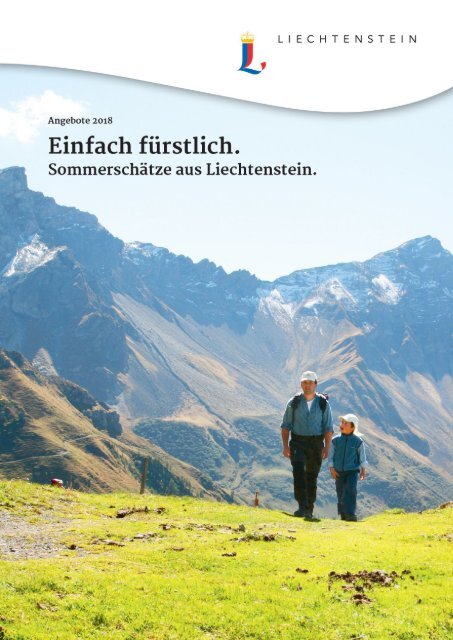 Sommerbroschüre Fürstentum Liechtenstein