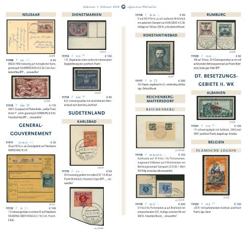 Auktionshaus Felzmann - Auktion-1018 - Philatelie