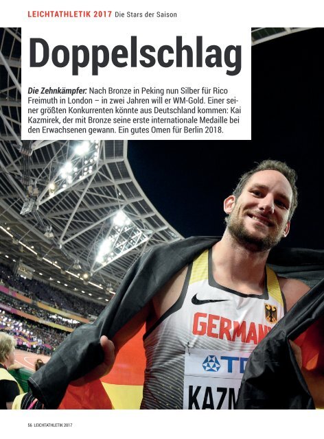 LEICHTATHLETIK: Das DLV-Jahrbuch 2017