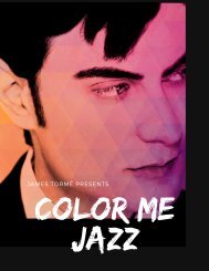 JT Color Me Jazz Tour 2017-2018-2