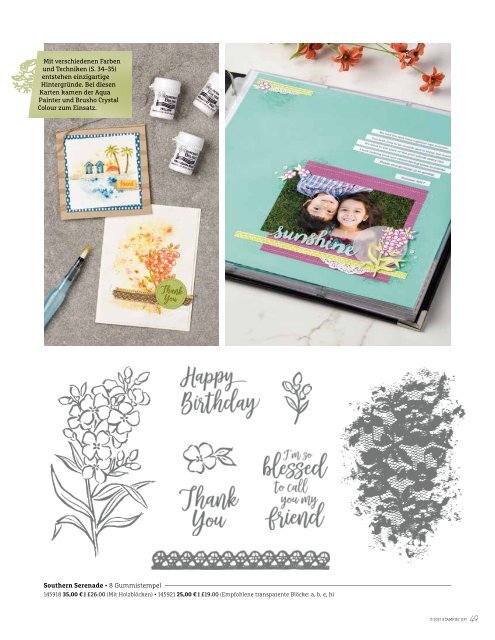 Stampin’ Up! Frühjahr-Sommer-Katalog 2018