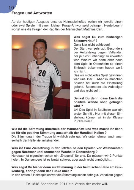 www.tv1848bodenheim.de Sporthalle Bodenheim Sonntag, 11.12 ...