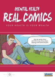 Mental health Cover REAL COMICS