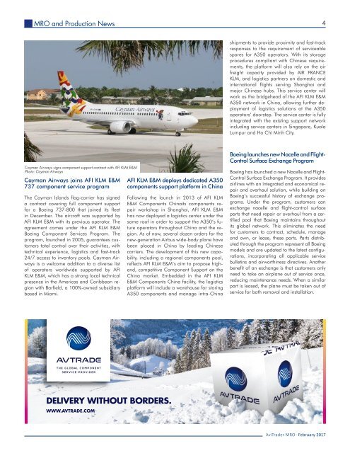 AviTrader MRO Magazine 2017-02