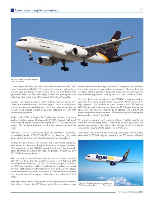 AviTrader MRO Magazine 2017-01