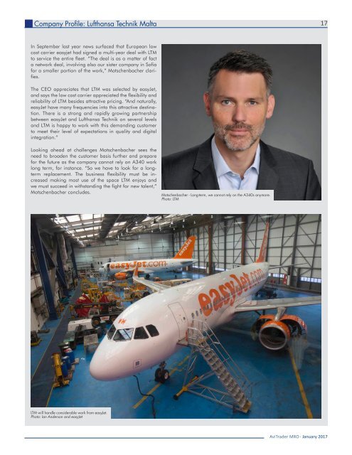 AviTrader MRO Magazine 2017-01