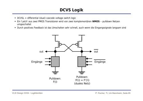 Logikfamilien: CMOS, dynamisch,... (7.3Mb)