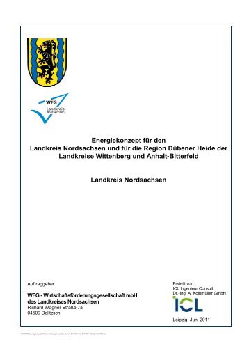 Energiekonzept für den Landkreis Nordsachsen und für die Region ...