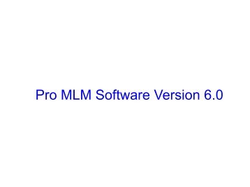 Pro MLM Software V6