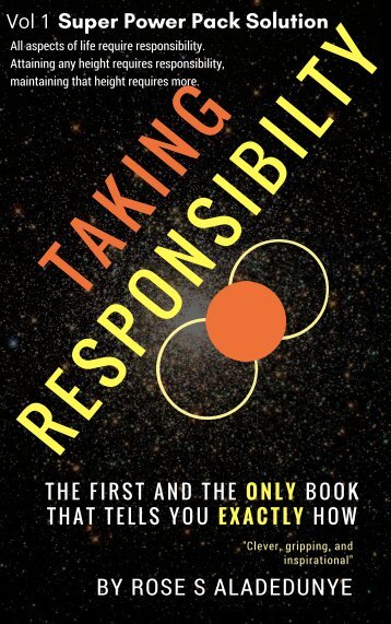 Copy of be responsible