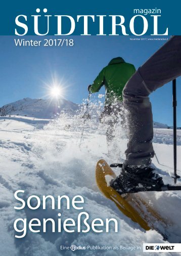 Südtirol Magazin Winter 2017/18 - Die Welt
